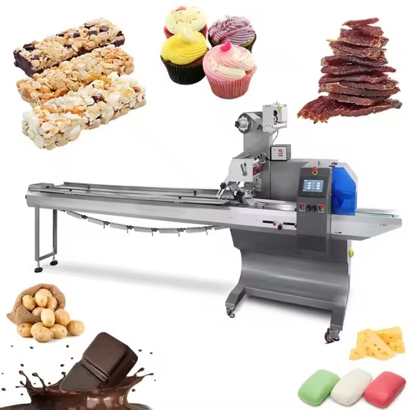 Food Snacks In Usa - เครื่องบรรจุแบบอัตโนมัติสำหรับขนมสายไหมเนื้อนุ่ม - ปิดผนึกได้อย่างมั่นคง ใช้งานง่าย อุปกรณ์บรรจุภัณฑ์อาหาร
