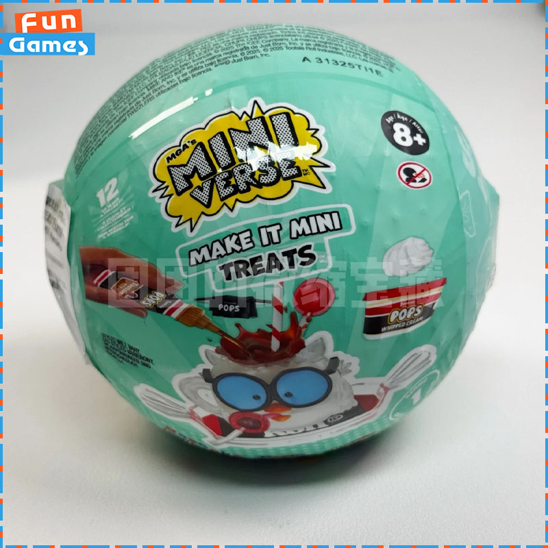 Food Snacks Brands - ของเล่น MGA มินิเวิร์ส มินิไบน์ดบอล ของเล่นฮาโลวีน ของเล่นบ้านจำลอง