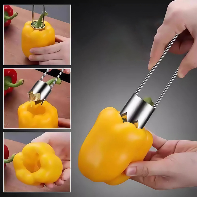 ผลไม้สแตนเลส Core Remover Appl - Fruit Roll Up บทวิจารณ์และราคา