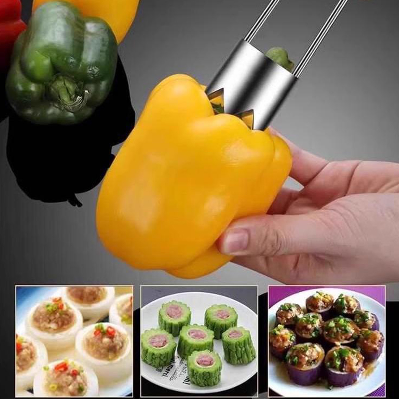 ผลไม้สแตนเลส Core Remover Appl - Fruit Roll Up บทวิจารณ์และราคา