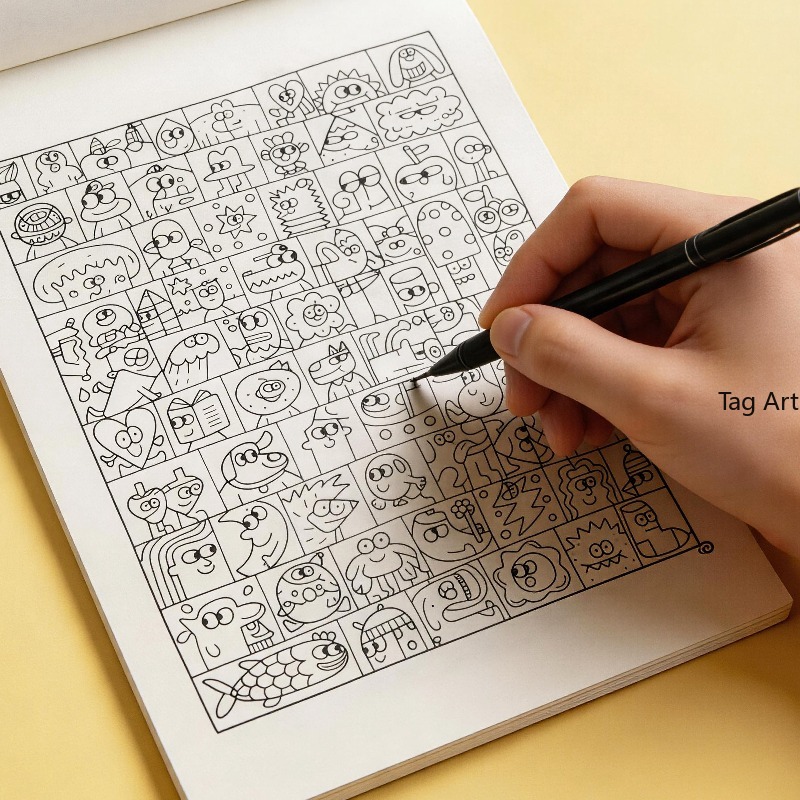 หนังสือภาพบรรเทาความวิตกกังวล, - Food Snacks Coloring Book บทวิจารณ์และราคา