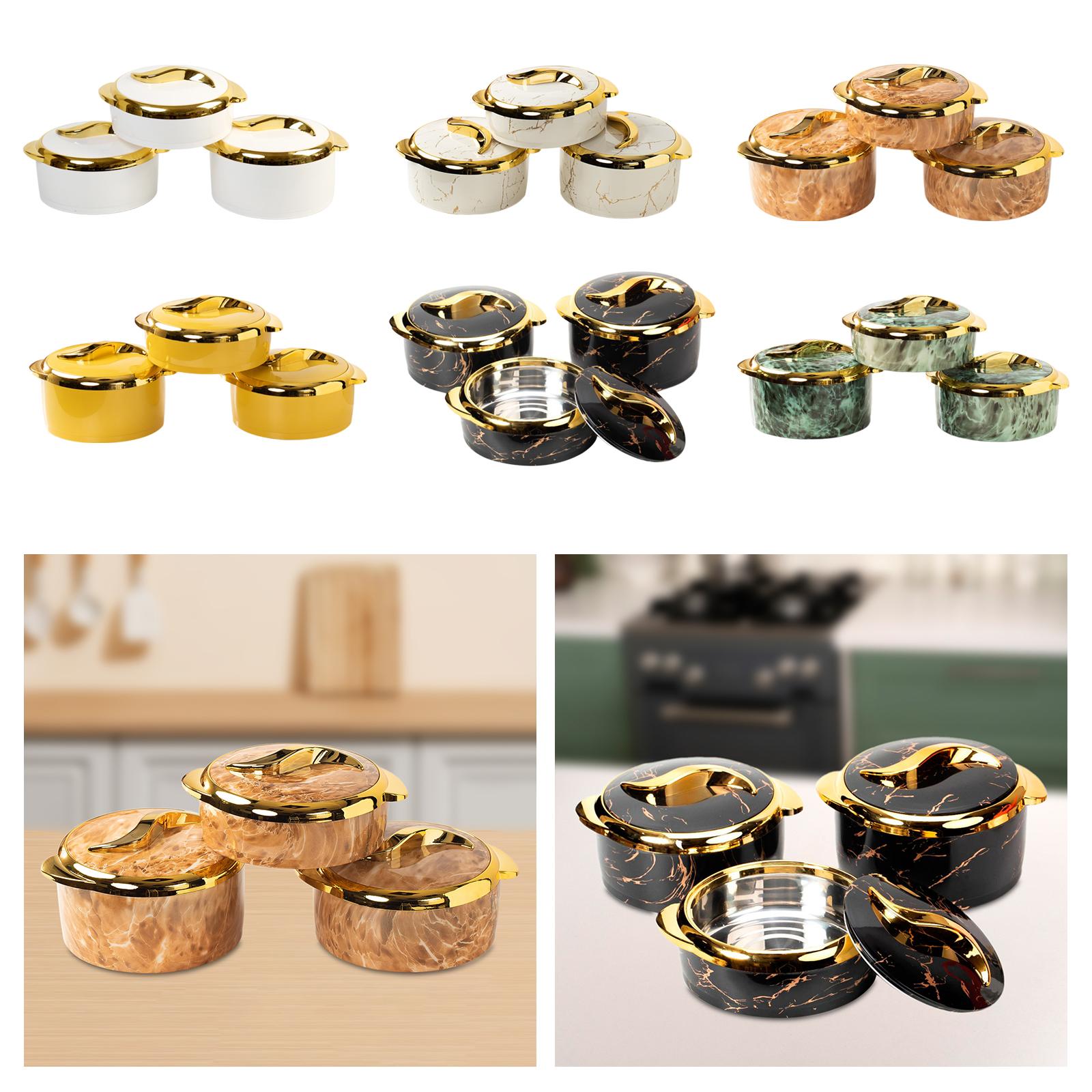 3ชิ้นภาชนะใส่อาหารที่มีฉนวนนำก - Food Snacks For Picnic บทวิจารณ์และราคา