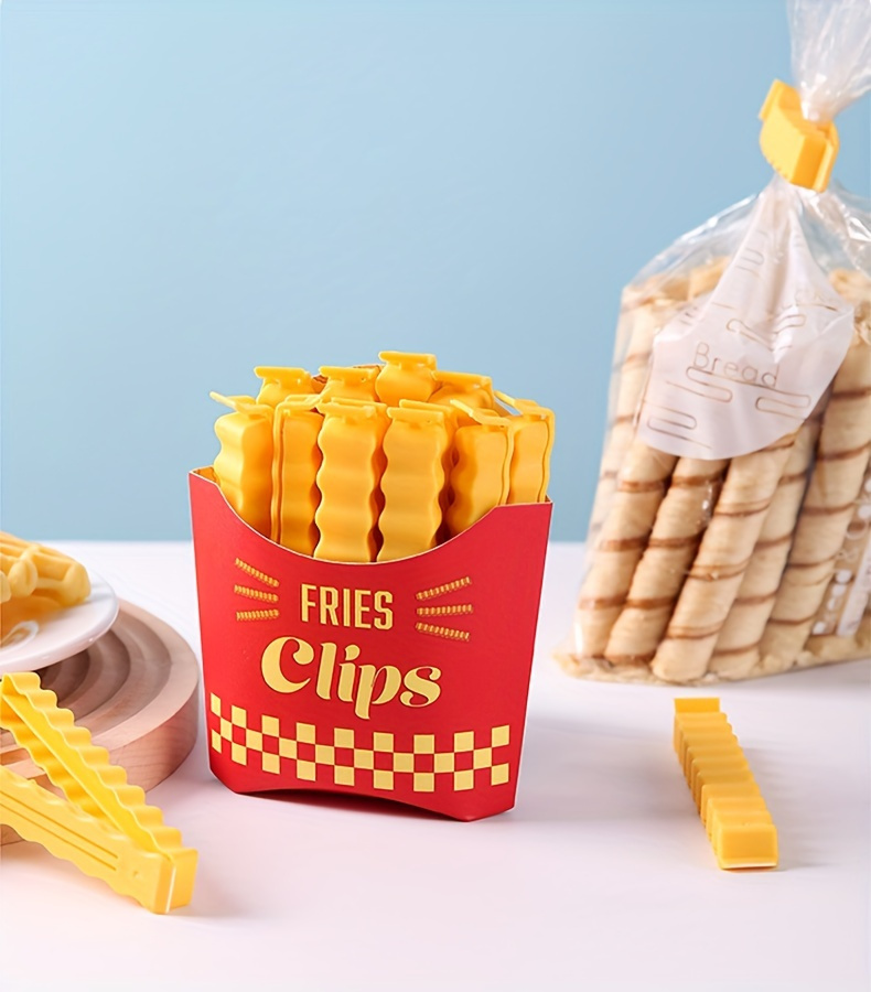 คลิปหนีบถุงอาหารแบบฝรั่งเศส 12 - Food Snacks Packets บทวิจารณ์และราคา