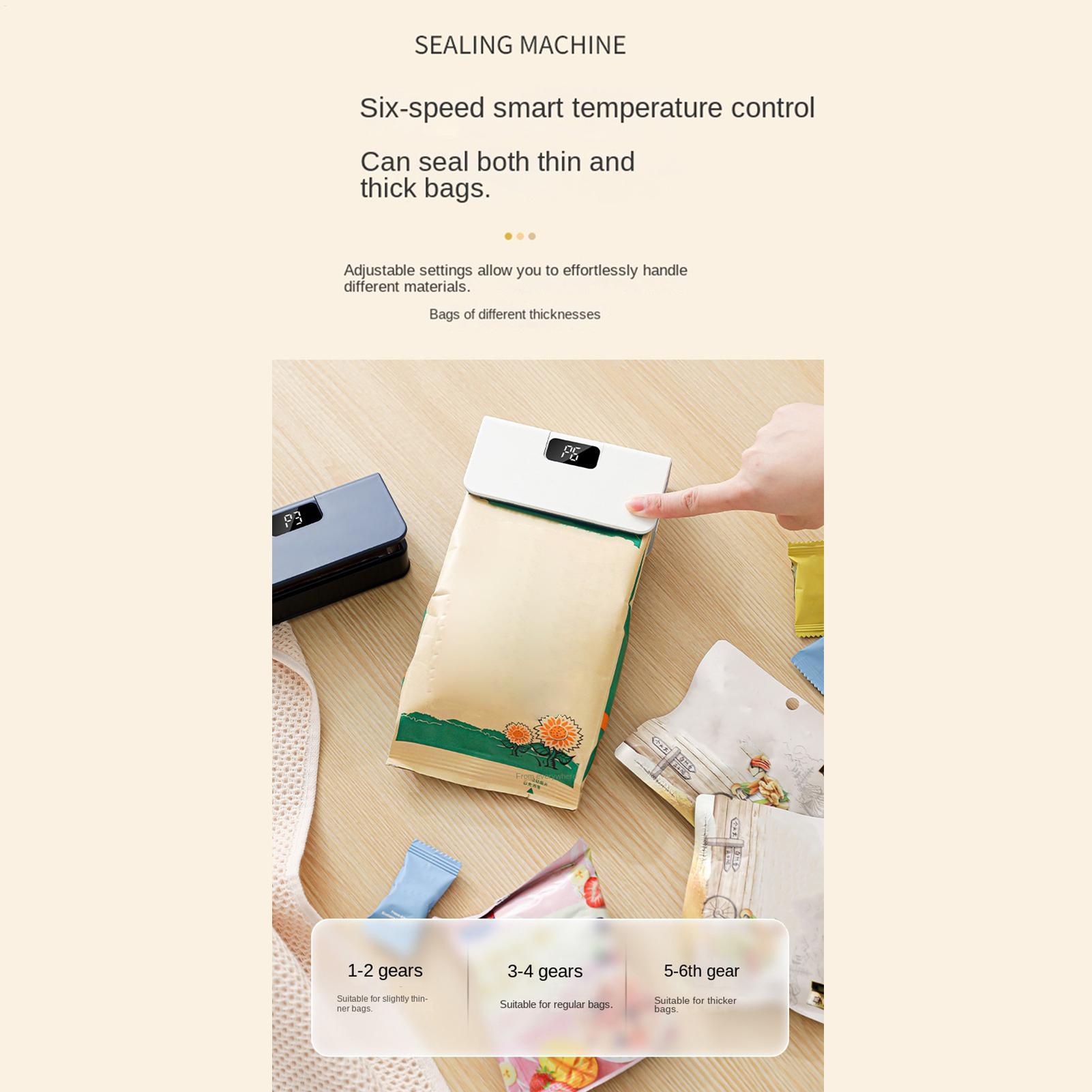เครื่องซีลถุงขนาดเล็กแบบพกพา พ - Food Prep Snacks บทวิจารณ์และราคา