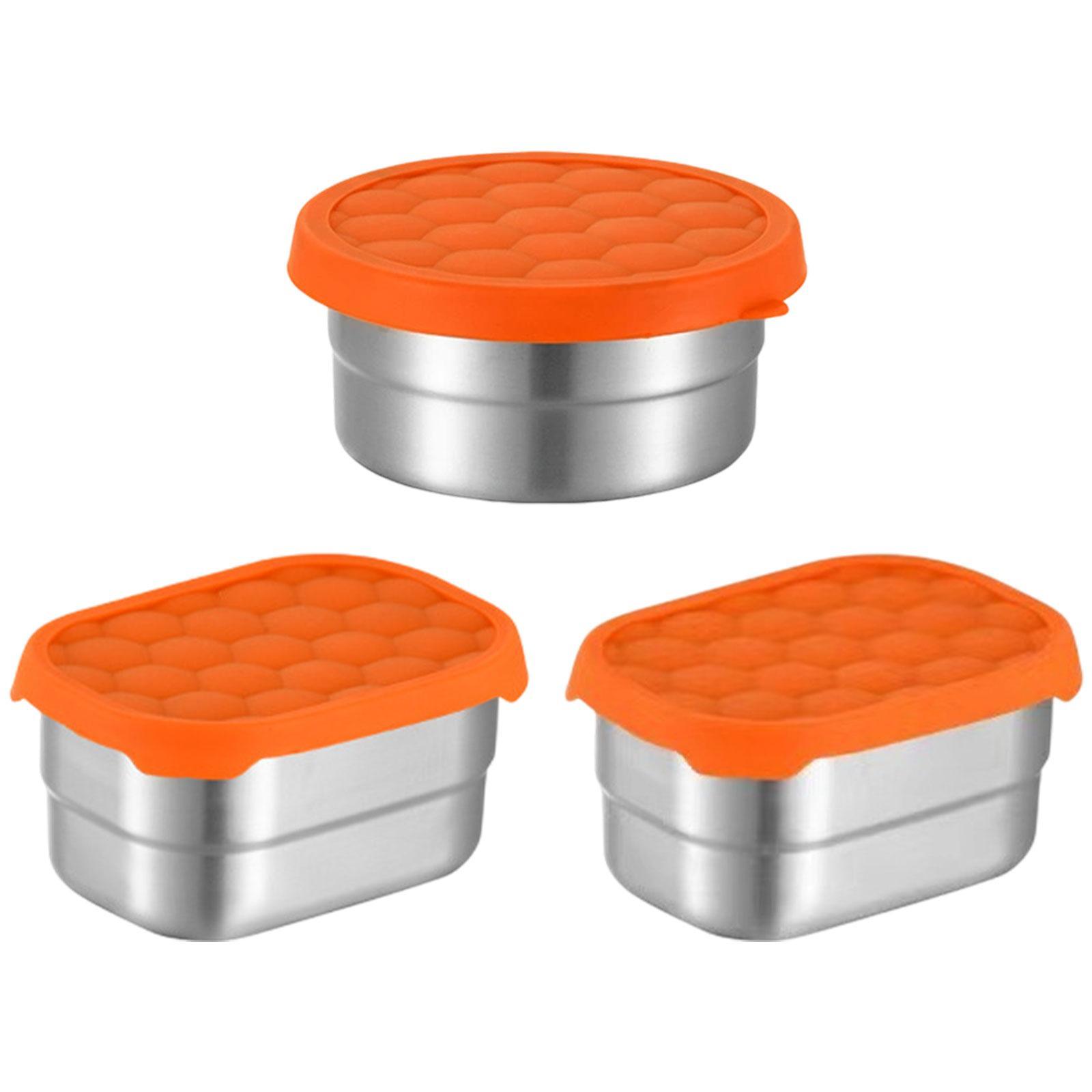 ภาชนะบรรจุอาหารสแตนเลส ป้องกัน - Food Prep Snacks บทวิจารณ์และราคา
