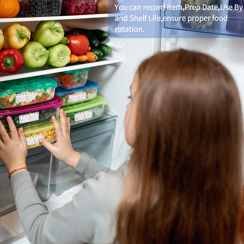 สติกเกอร์ติดอาหารในครัว 300 ชิ - Food Snacks Label บทวิจารณ์และราคา