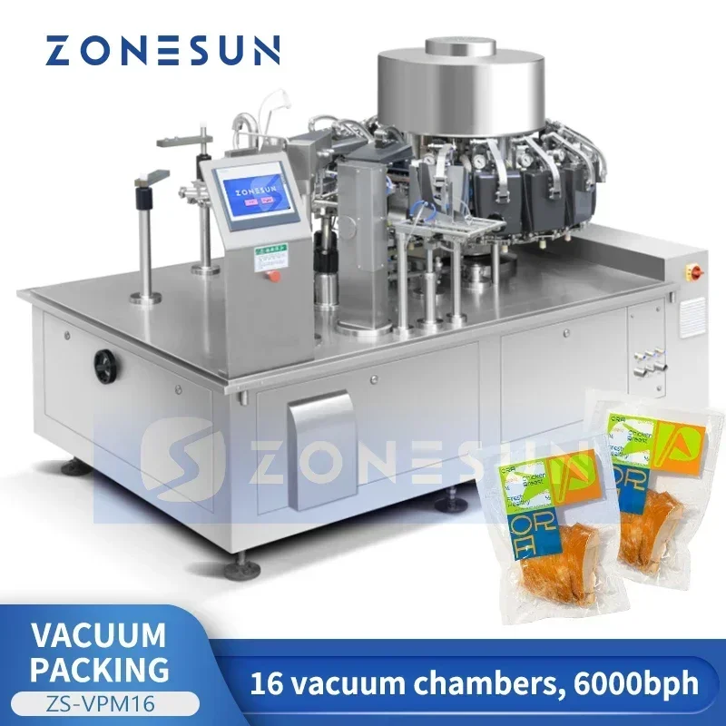 ZONESUN ZS-VPM16 เครื่องซีลสูญ - Food Snacks In Usa บทวิจารณ์และราคา
