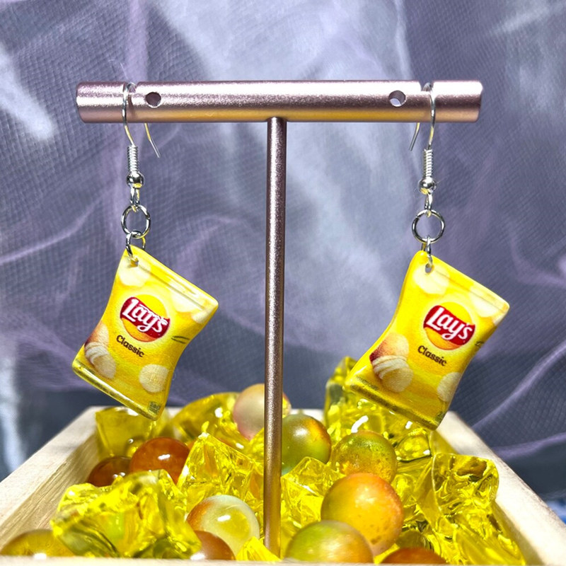ชิปขนมขบเคี้ยวมันฝรั่งลูกกวาดต - Junk Food Snacks บทวิจารณ์และราคา