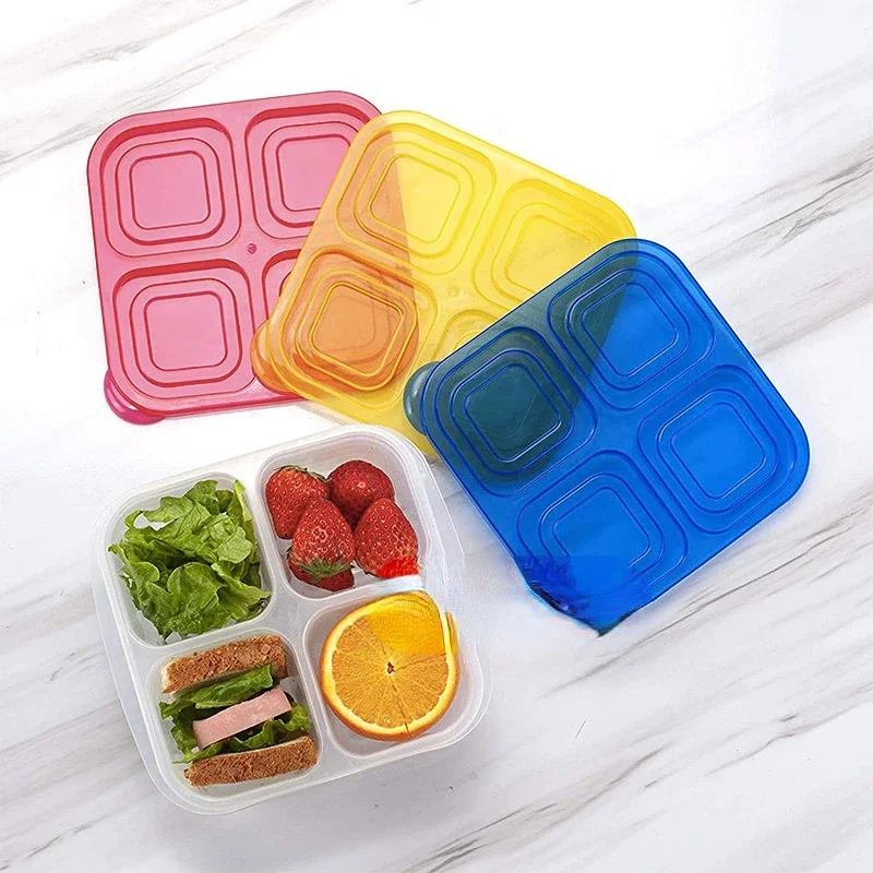 พลาสติก Bento กล่องขนมนํากลับม - Food Prep Snacks บทวิจารณ์และราคา