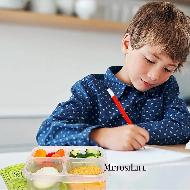 พลาสติก Bento กล่องขนมนํากลับม - Food Prep Snacks บทวิจารณ์และราคา