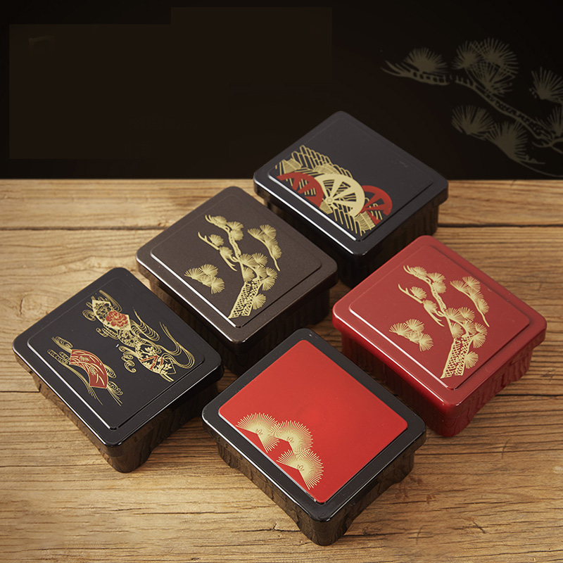 กล่องเบนโตะสไตล์ญี่ปุ่นเรซิ่นป - Food Prep Snacks บทวิจารณ์และราคา