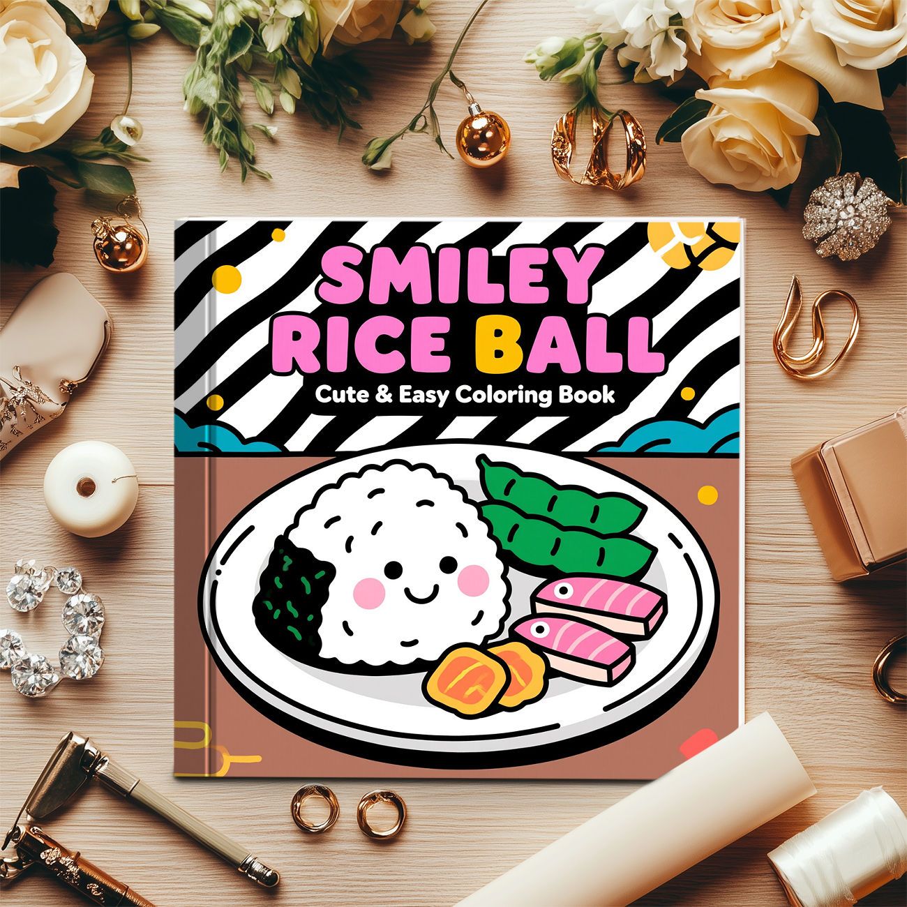 สมุดระบายสีข้าวปั้นลายหน้ายิ้ม - Food Snacks Coloring Book บทวิจารณ์และราคา