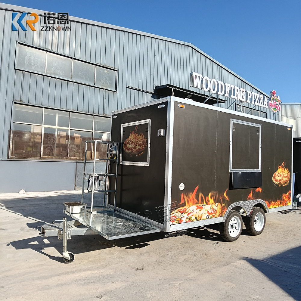 รถขายอาหารเคลื่อนที่คุณภาพสูงส - Food Snacks Business บทวิจารณ์และราคา