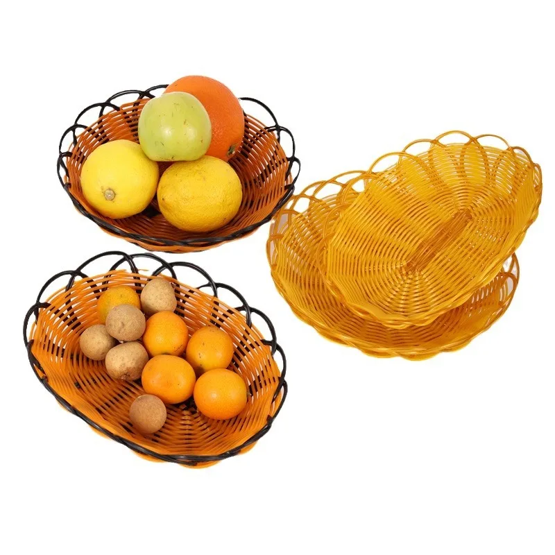 ตะกร้าใส่ขนมสานทรงกลมสำหรับบ้า - Food Snacks Indian บทวิจารณ์และราคา