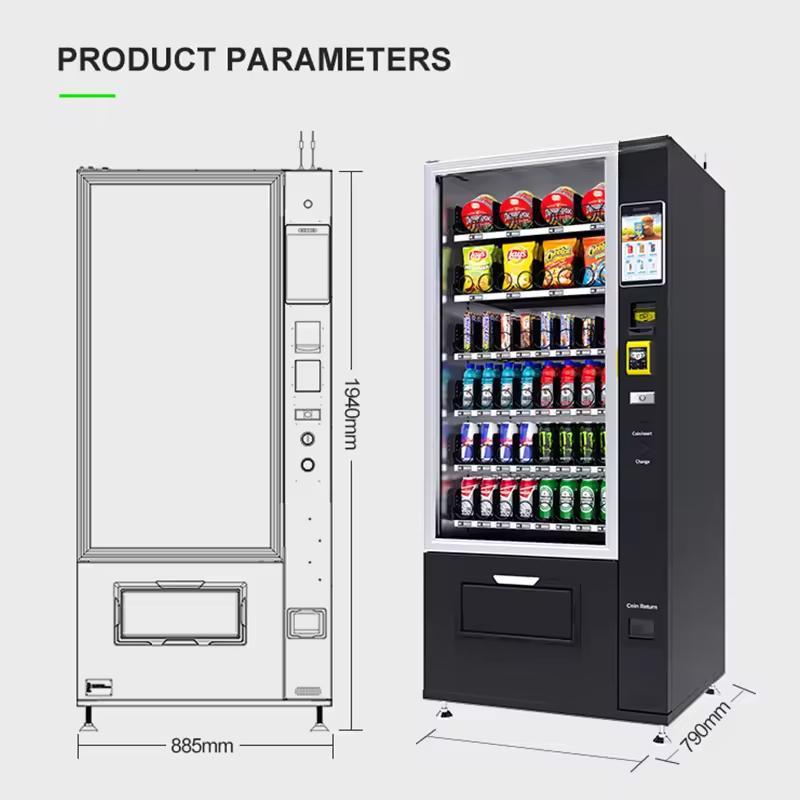 ตู้จำหน่ายสินค้าอัตโนมัติแบบคล - Food Snacks In Usa บทวิจารณ์และราคา