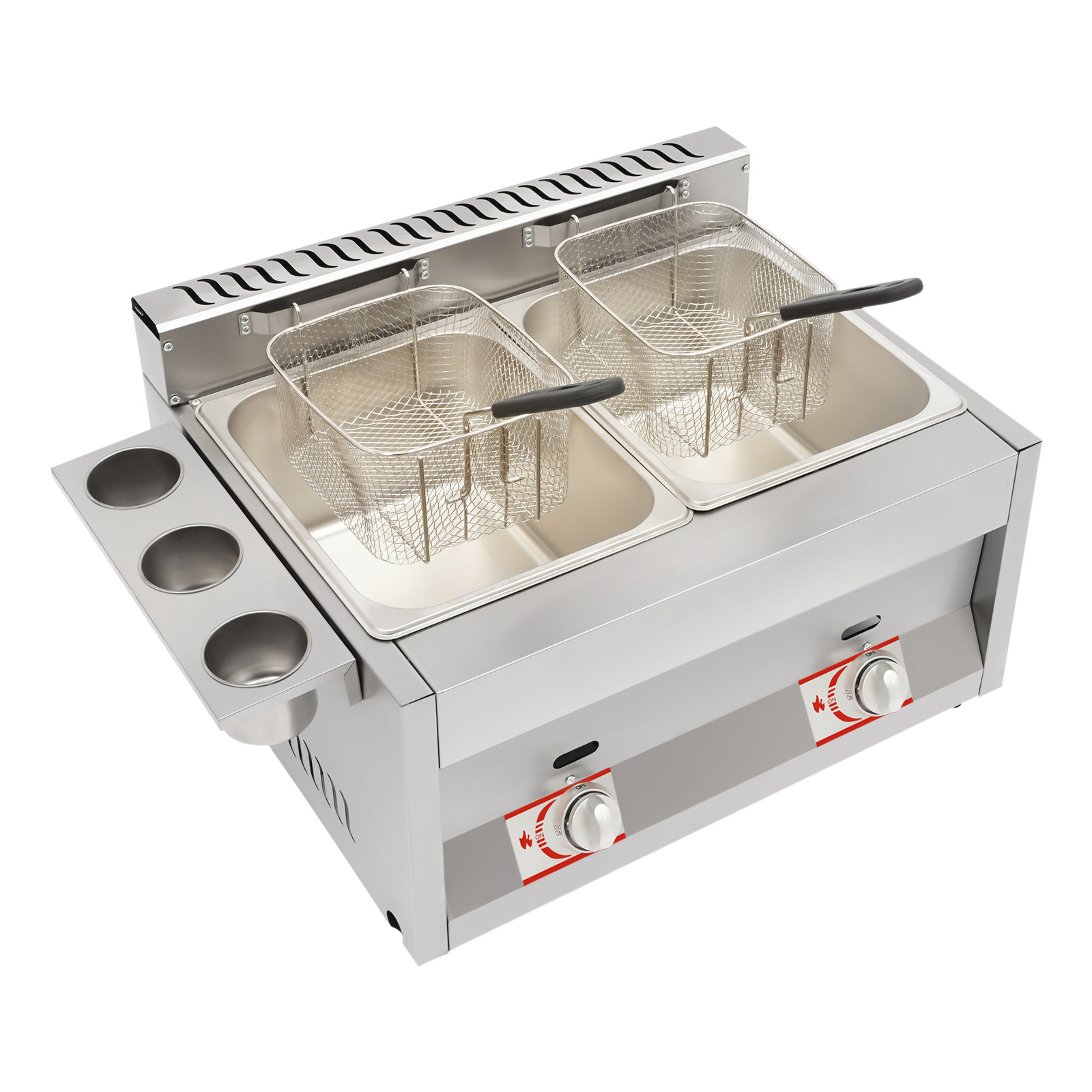 เครื่องทอดแบบใช้แก๊ส LPG 2 ถัง - Fast Food With Snacks บทวิจารณ์และราคา