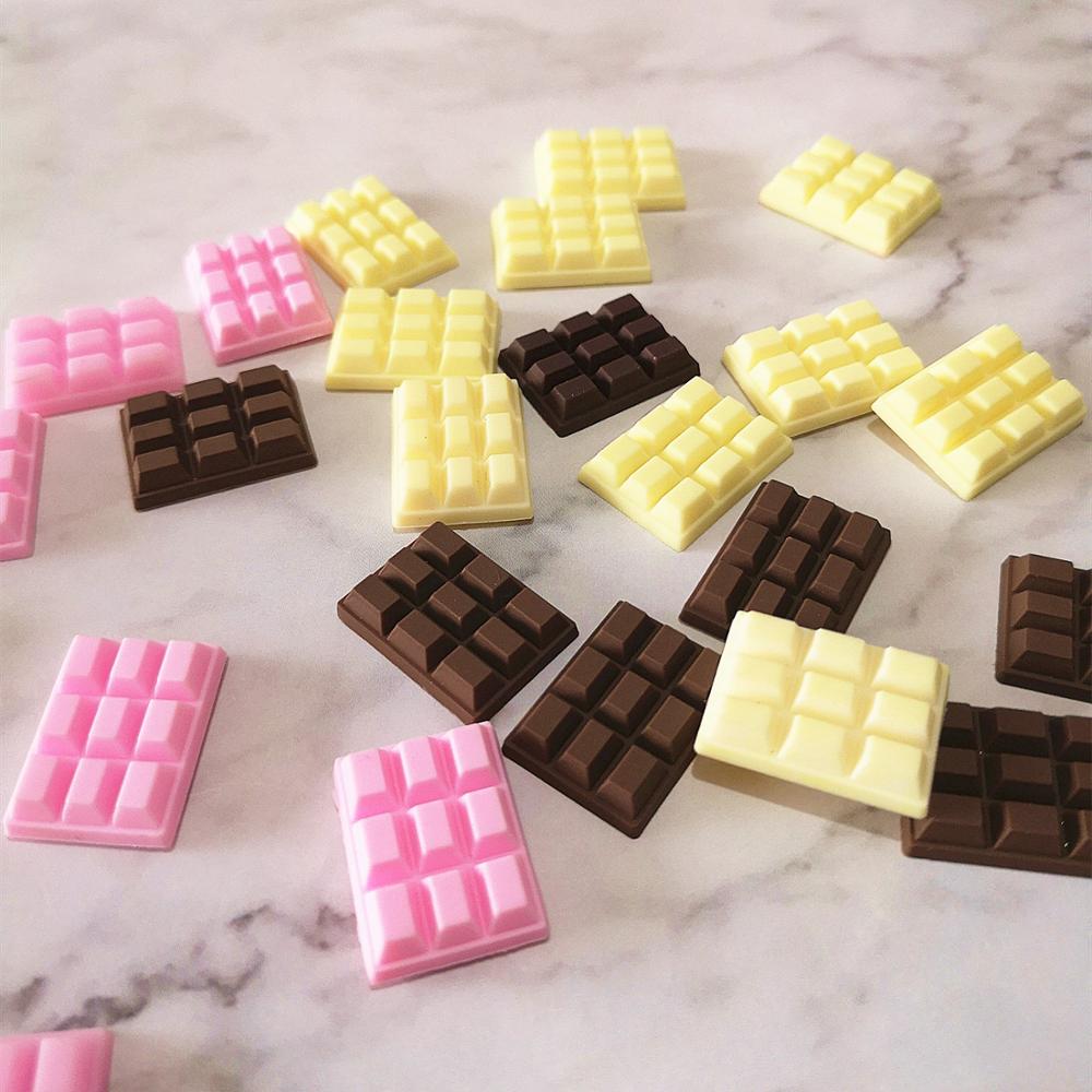 10ชิ้น23*16มม. ช็อกโกแลตผสมพอล - Junk Food Snacks บทวิจารณ์และราคา