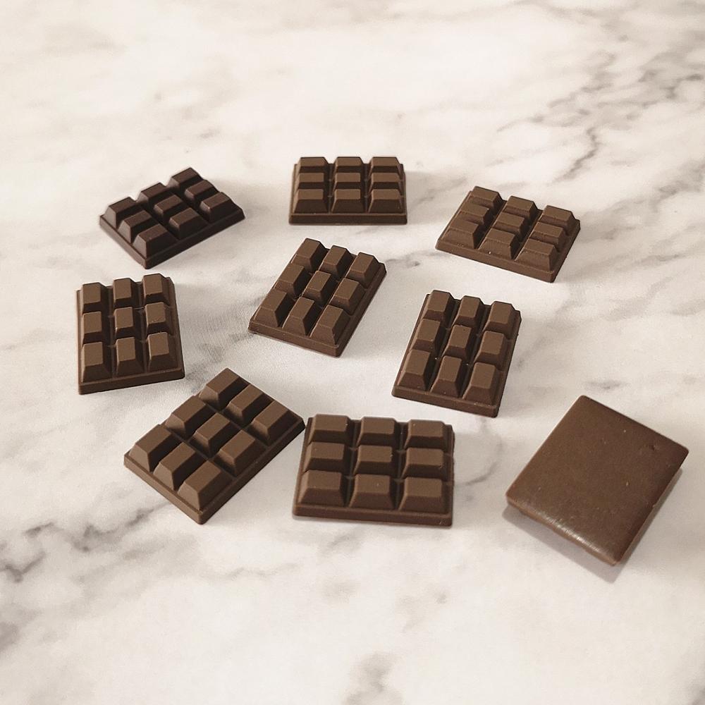 10ชิ้น23*16มม. ช็อกโกแลตผสมพอล - Junk Food Snacks บทวิจารณ์และราคา