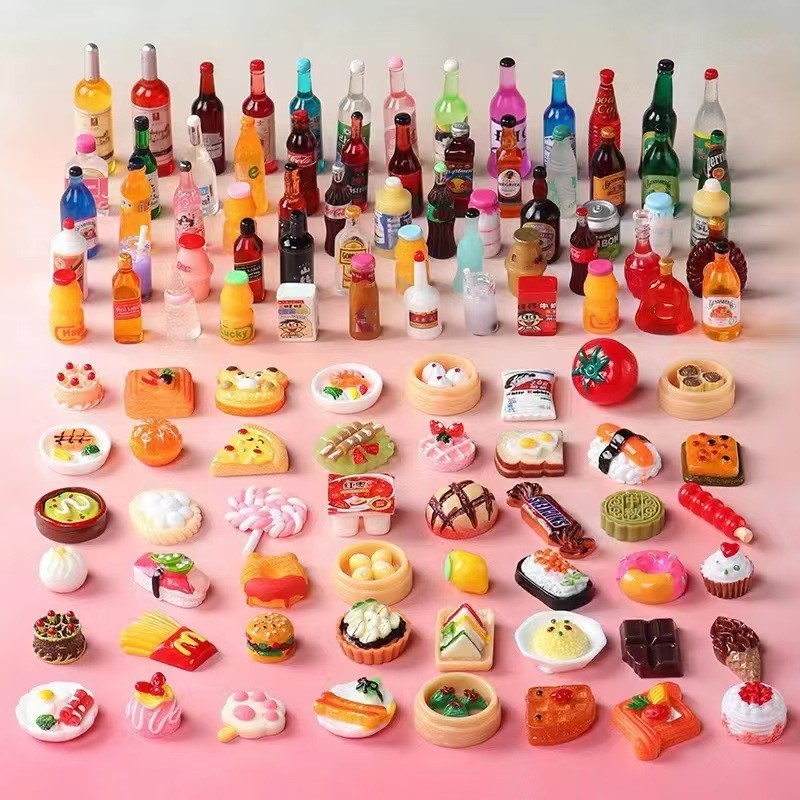 น่ารัก Miniature Dollhouse ซูเ - Food Snacks Drinks บทวิจารณ์และราคา