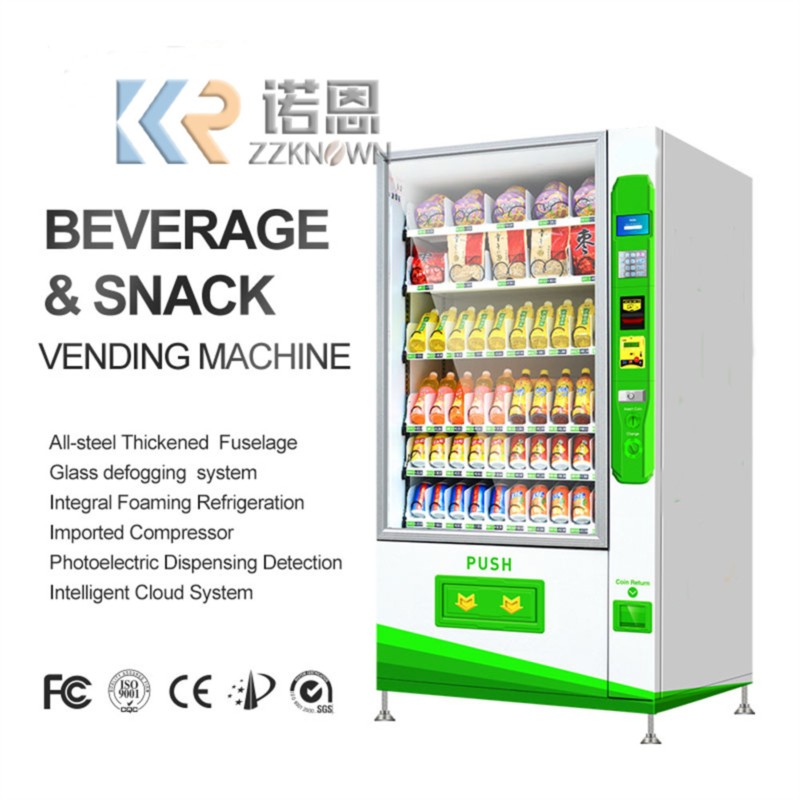 ตู้จำหน่ายเครื่องดื่มและขนมขนา - Food Snacks In Usa บทวิจารณ์และราคา