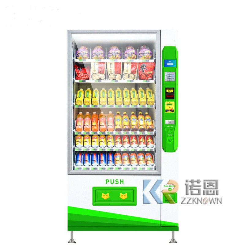 ตู้จำหน่ายเครื่องดื่มและขนมขนา - Food Snacks In Usa บทวิจารณ์และราคา