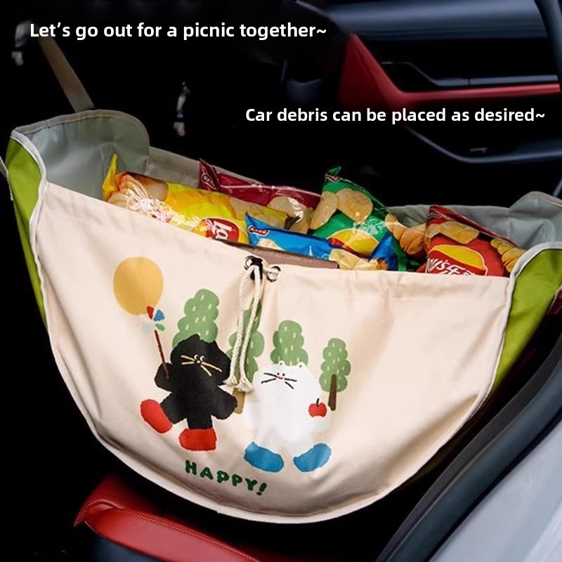 กระเป๋าเก็บของในรถยนต์ความจุขน - Food Snacks For Picnic บทวิจารณ์และราคา