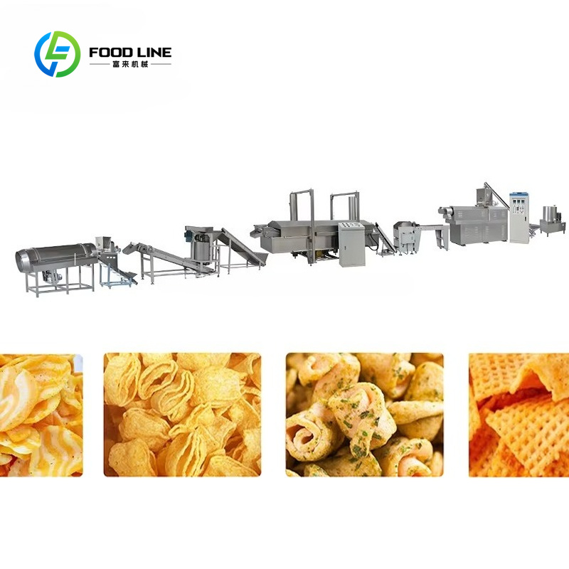 สายการผลิตขนมกรอบแป้งทอดแสนอร่ - Food Snacks Indian บทวิจารณ์และราคา