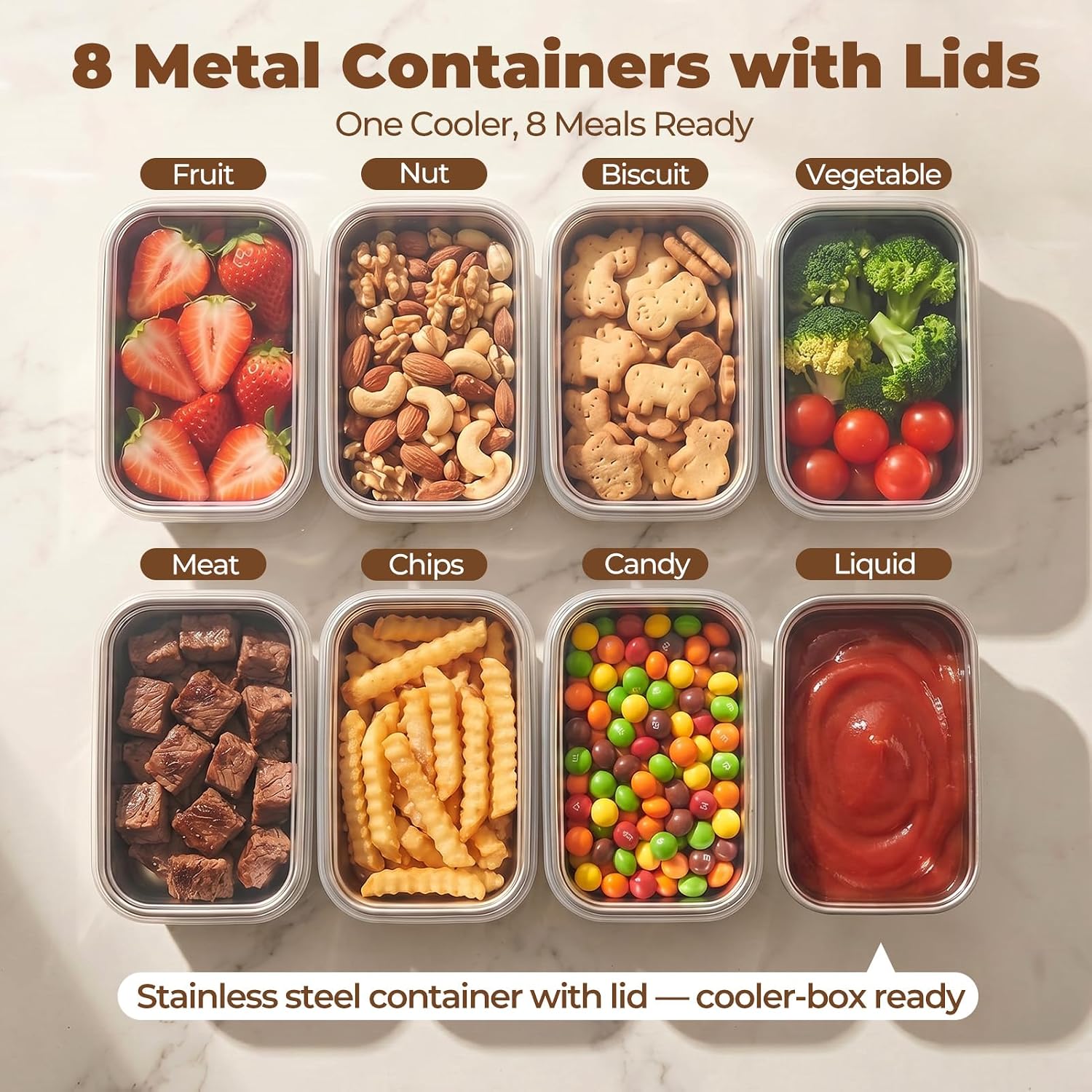 กล่องใส่ของว่างพร้อมแผ่นเก็บคว - Food Platter Snacks บทวิจารณ์และราคา