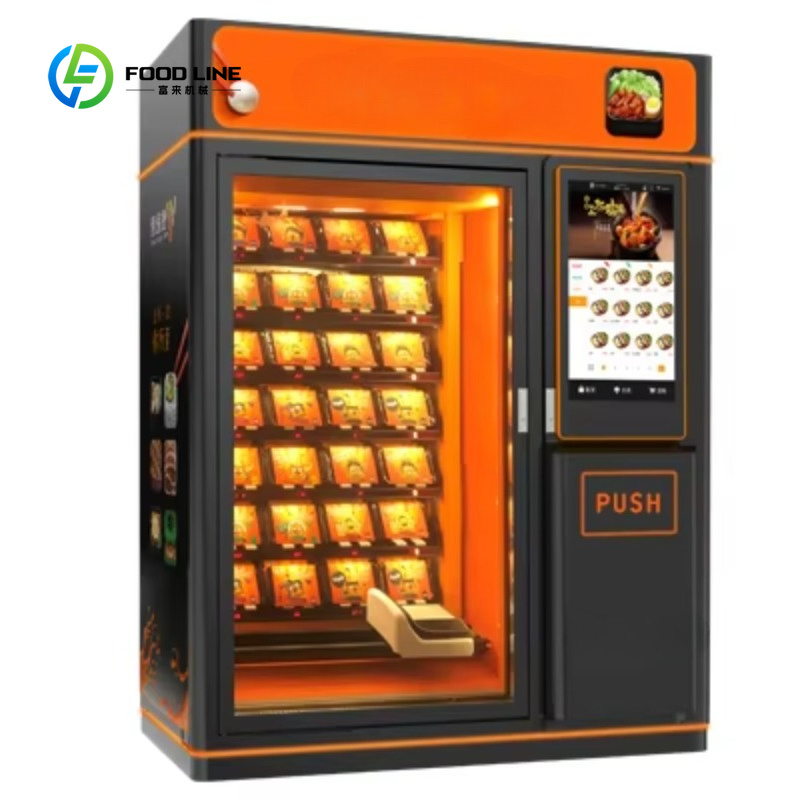 ตู้จำหน่ายอาหารร้อนแบบกำหนดเอง - Food Snacks In Usa บทวิจารณ์และราคา