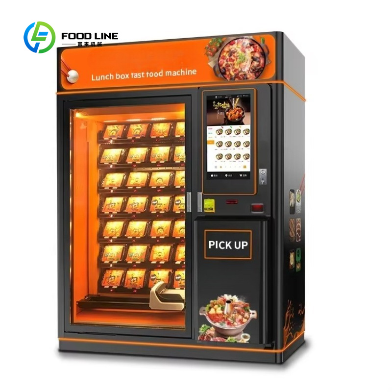 ตู้จำหน่ายอาหารร้อนแบบกำหนดเอง - Food Snacks In Usa บทวิจารณ์และราคา