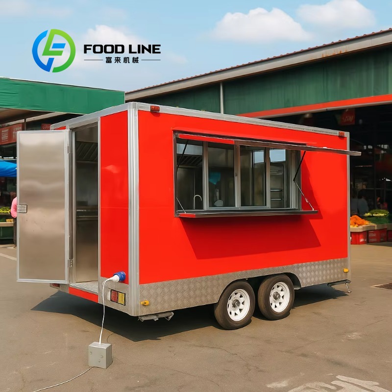 รถครัวเคลื่อนที่แบบกำหนดเอง รถ - Fast Food With Snacks บทวิจารณ์และราคา