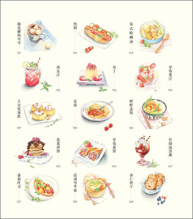 จีนดินสอหนังสืออาหารอร่อยดินสอ - Food Snacks Coloring Book บทวิจารณ์และราคา