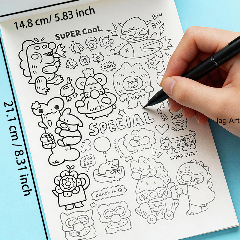 หนังสือภาพบรรเทาความวิตกกังวล, - Food Snacks Coloring Book บทวิจารณ์และราคา