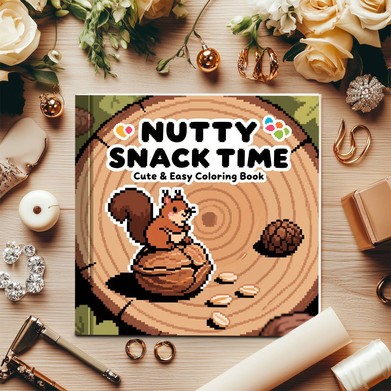 สมุดระบายสีช่วงเวลาขนมขบเคี้ยว - Food Snacks Coloring Book บทวิจารณ์และราคา
