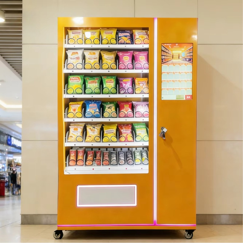 ตู้จำหน่ายขนมขบเคี้ยวอัตโนมัติ - Food Snacks In Usa บทวิจารณ์และราคา