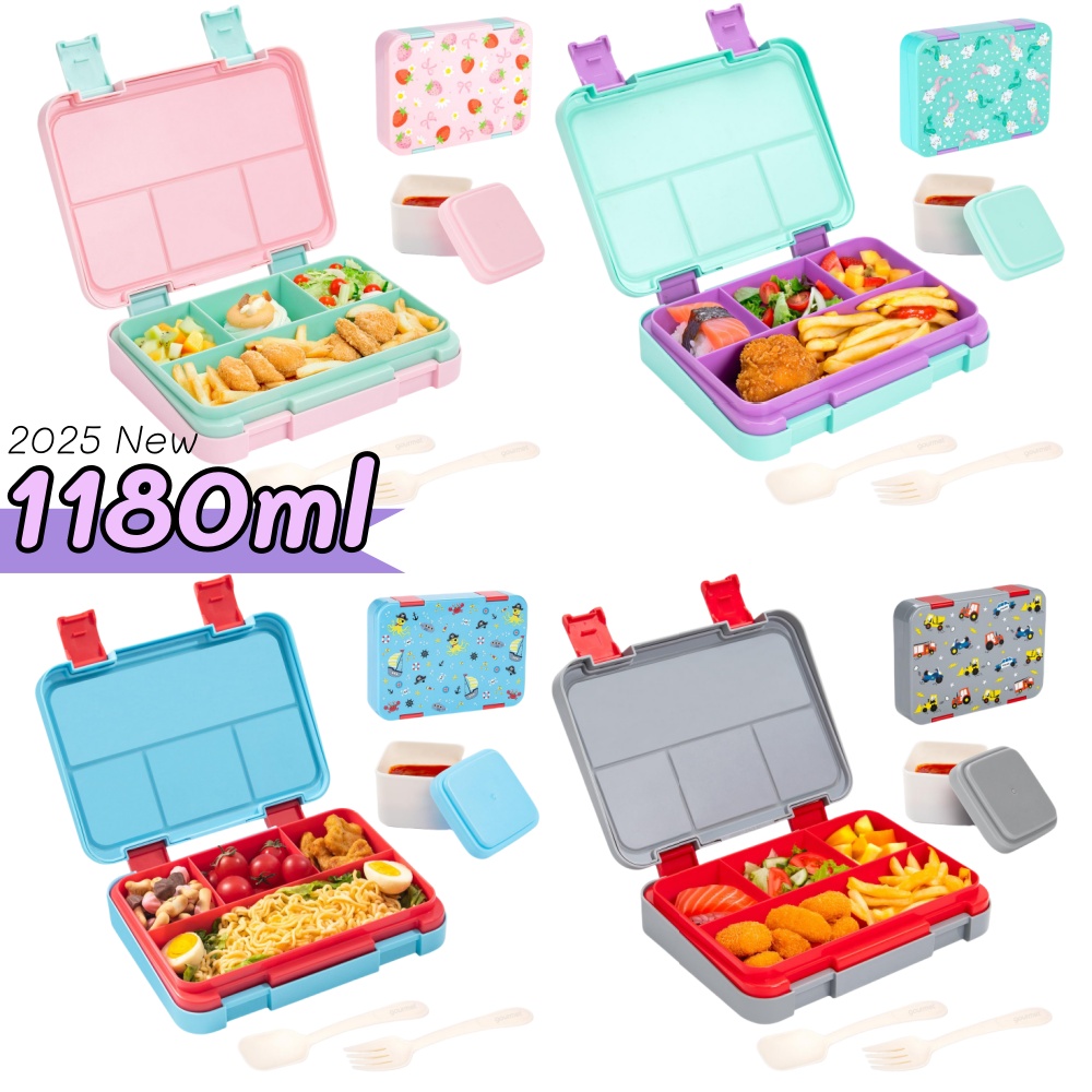40oz รูปแบบการ์ตูน Bento กล่อง - Food Snacks For Picnic บทวิจารณ์และราคา