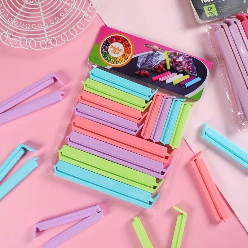 คลิปหนีบปิดผนึกถุงอาหารอเนกประ - Food Snacks Packets บทวิจารณ์และราคา
