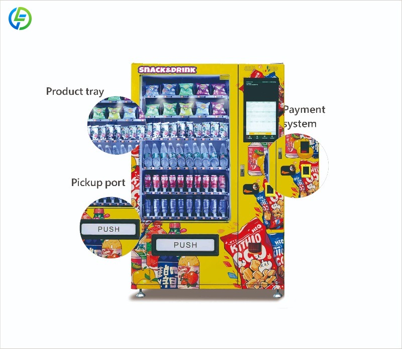 ตู้จำหน่ายสินค้าอัตโนมัติแบบกำ - Food Snacks Drinks บทวิจารณ์และราคา