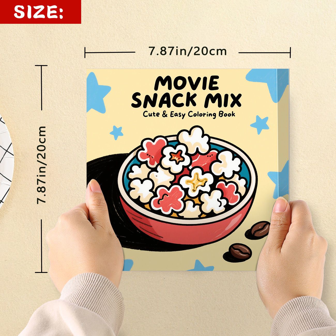 ชุดขนมขบเคี้ยวสำหรับดูหนัง ชาม - Food Snacks Coloring Book บทวิจารณ์และราคา