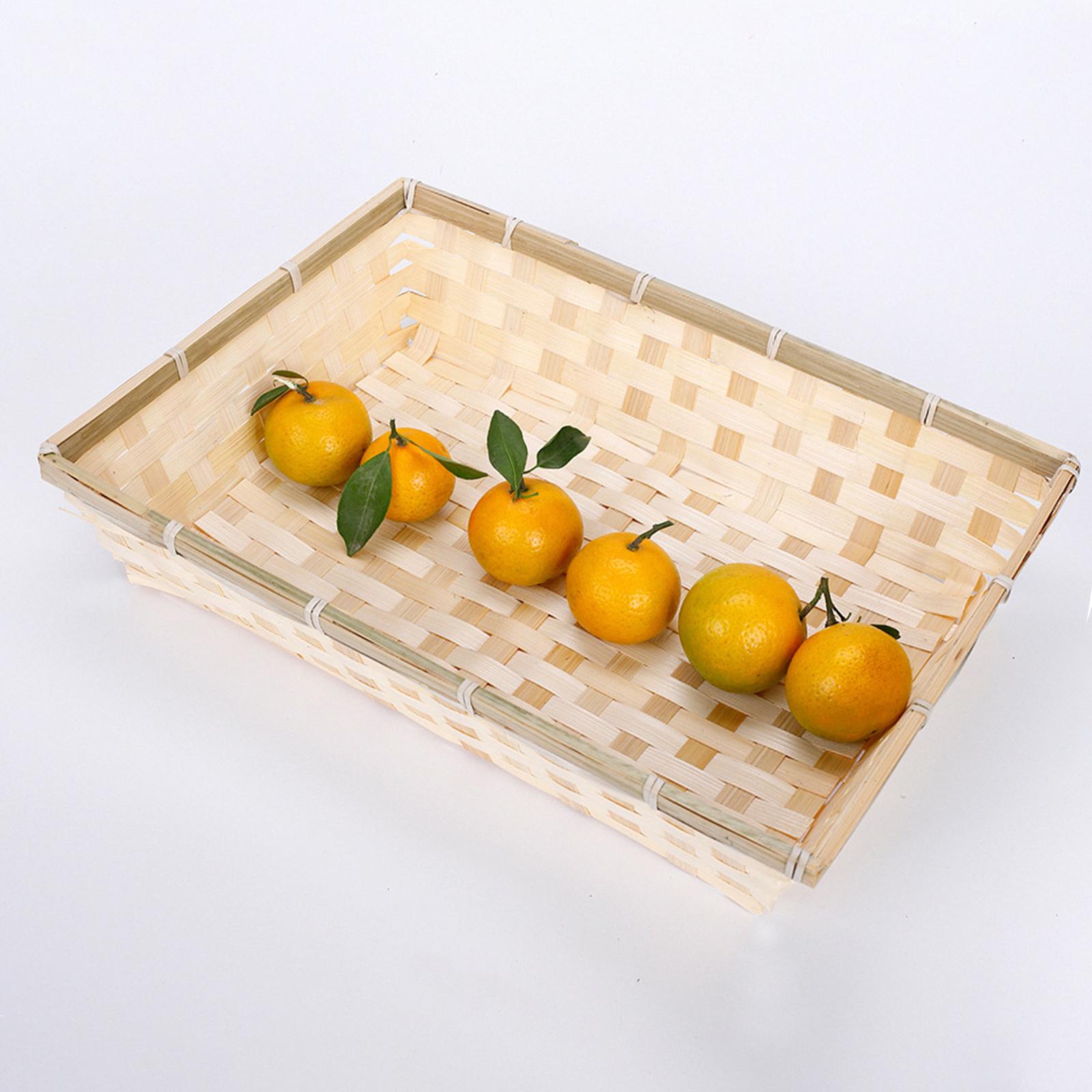 ตะกร้าเสิร์ฟแบบสานธรรมชาติ สำห - Food Snacks For Picnic บทวิจารณ์และราคา