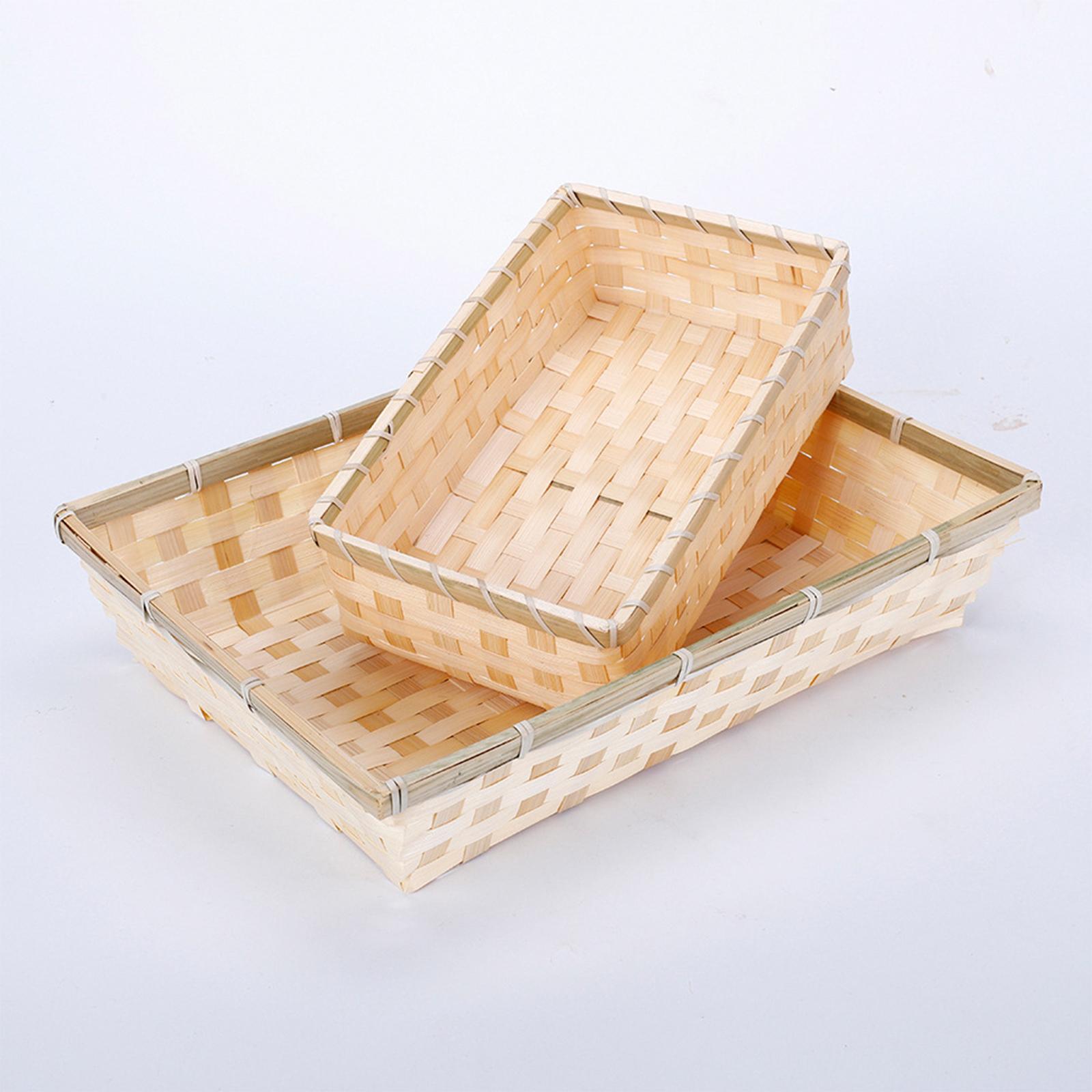 ตะกร้าเสิร์ฟแบบสานธรรมชาติ สำห - Food Snacks For Picnic บทวิจารณ์และราคา
