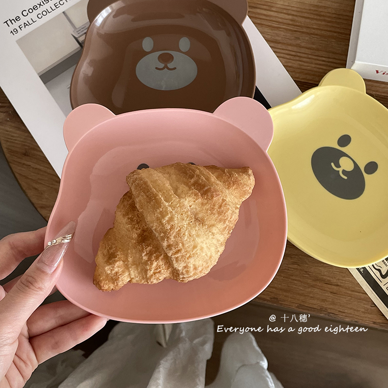 หมีน่ารักถาดเก็บอาหารผลไม้แห้ง - Food Platter Snacks บทวิจารณ์และราคา