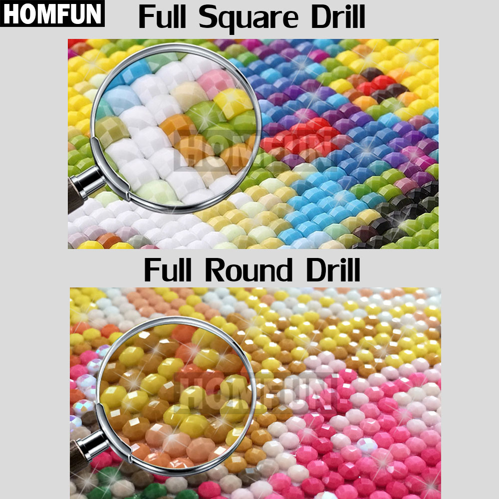 HOMFUN เต็มรูปแบบสแควร์/รอบเจา - Fruit Roll Up บทวิจารณ์และราคา