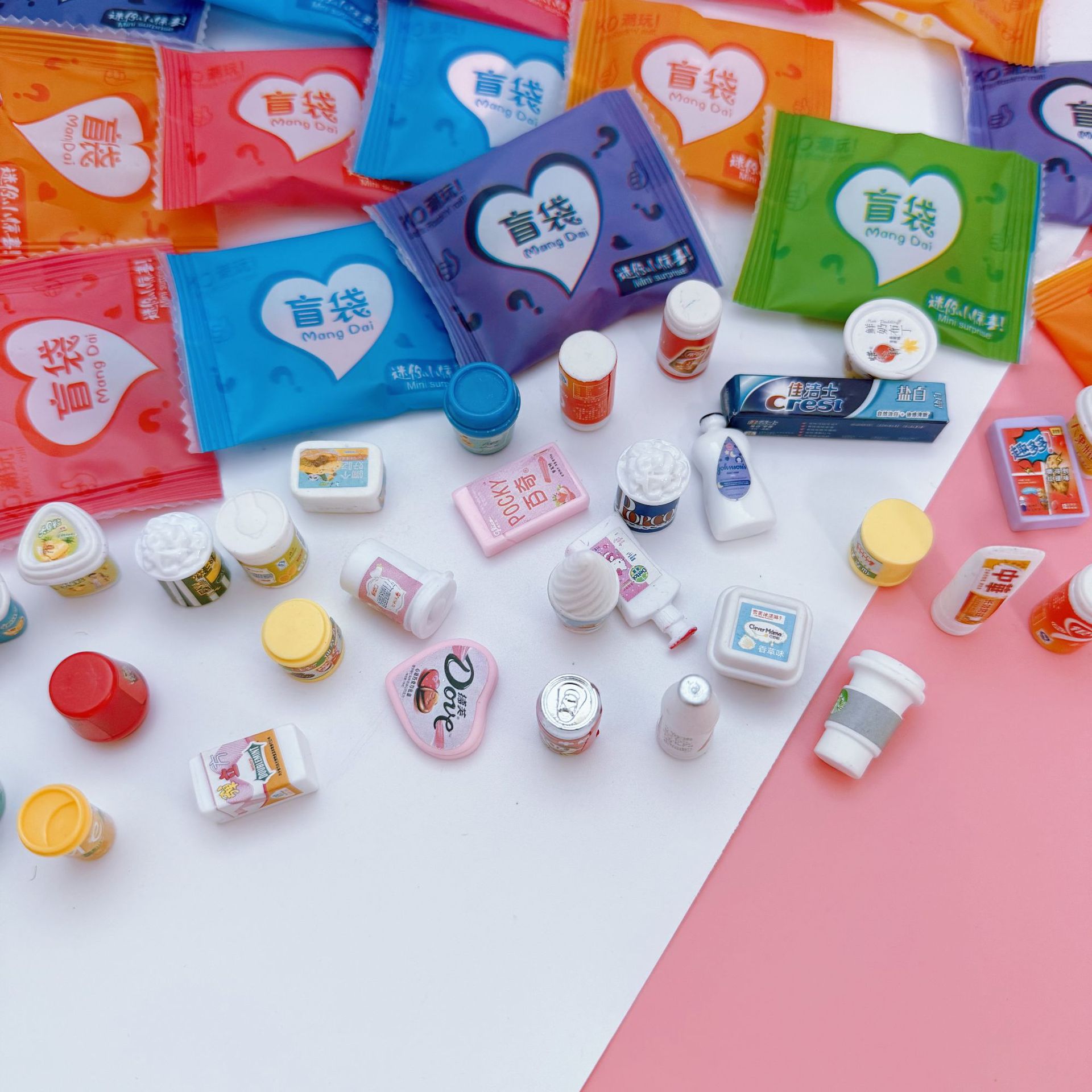 ถุงสุ่มอาหารจิ๋วไวรัล, ขวดจำลอ - Food Snacks Drinks บทวิจารณ์และราคา