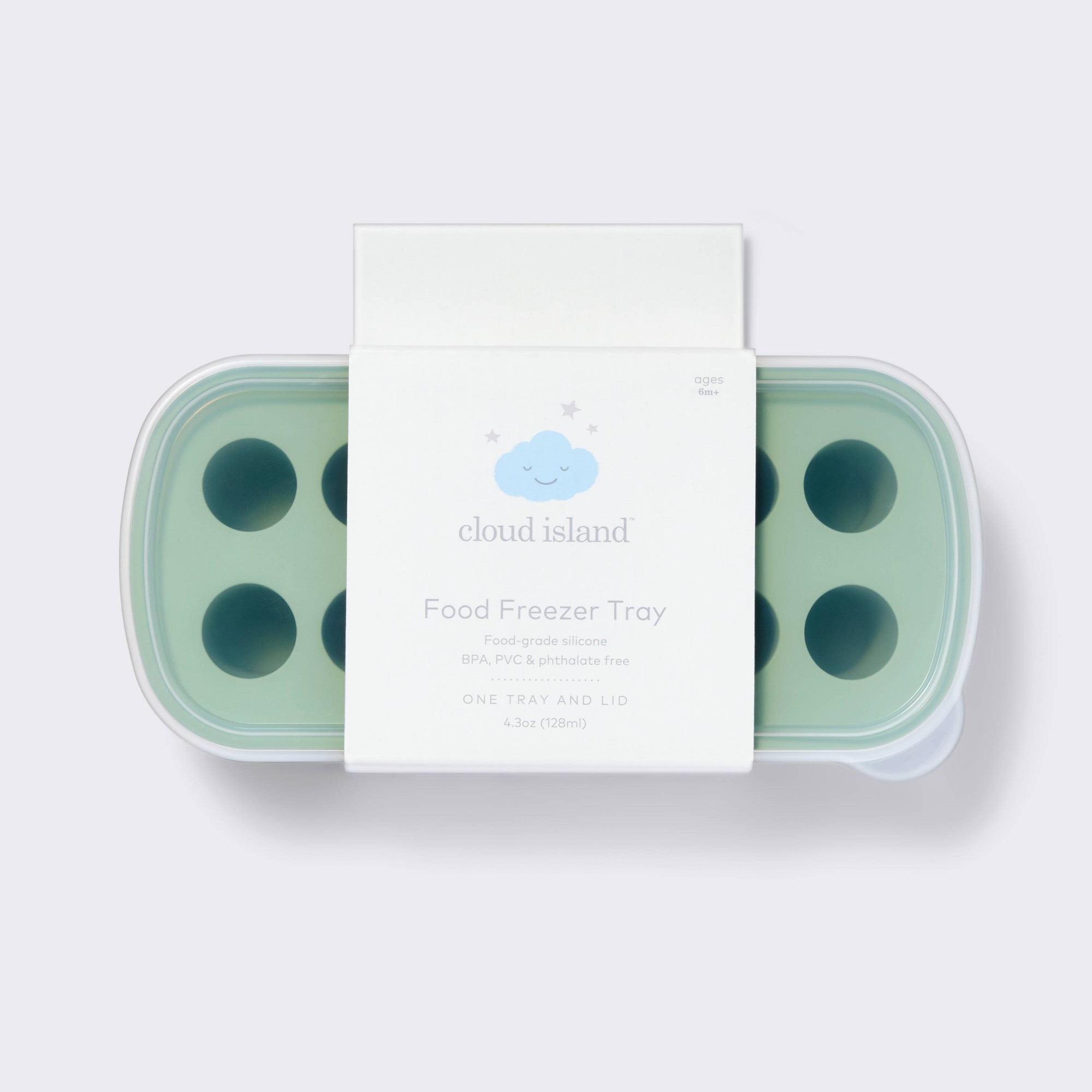 ถาดแช่แข็งอาหารเด็กสีเขียว, แม - Food Prep Snacks บทวิจารณ์และราคา