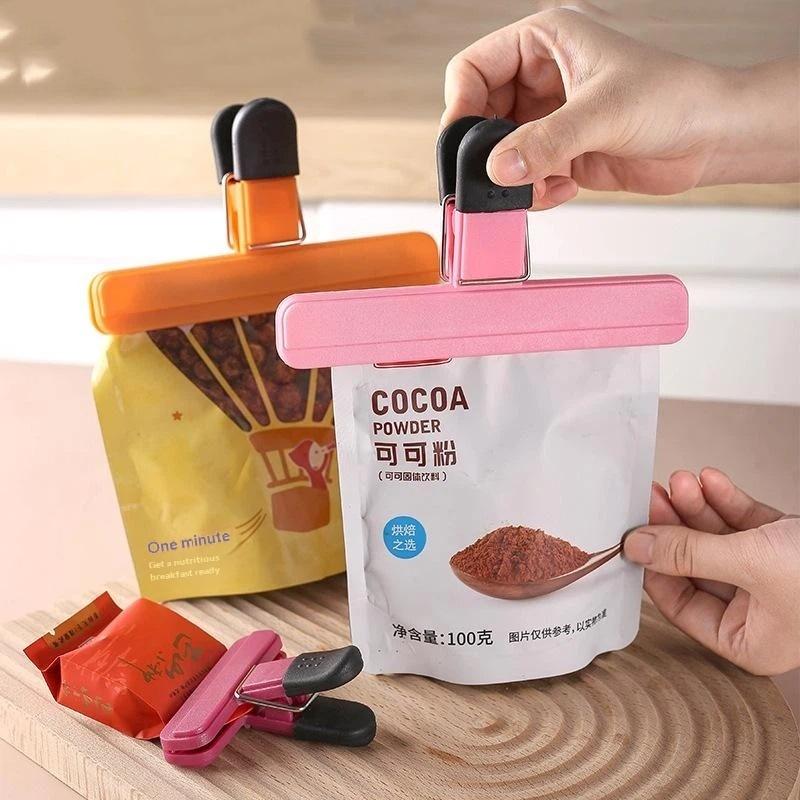 คลิปหนีบปิดถุงขนมอเนกประสงค์แบ - Food Snacks Packets บทวิจารณ์และราคา