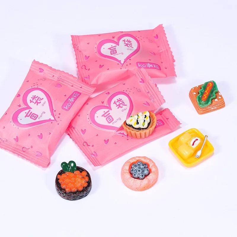 ของเล่นจิ๋วสไตล์สุ่ม กระเป๋า ข - Food Snacks Drinks บทวิจารณ์และราคา