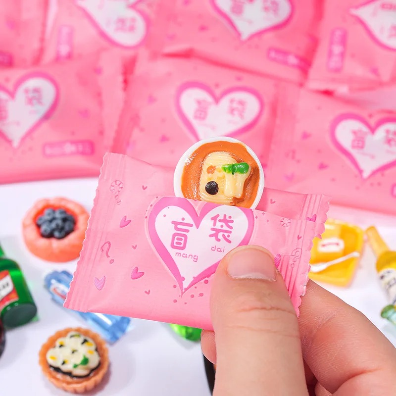ของเล่นจิ๋วสไตล์สุ่ม กระเป๋า ข - Food Snacks Drinks บทวิจารณ์และราคา