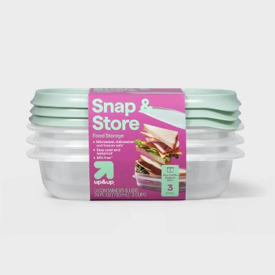 ชุดกล่องเก็บอาหารทรงสี่เหลี่ยม - Food Prep Snacks บทวิจารณ์และราคา
