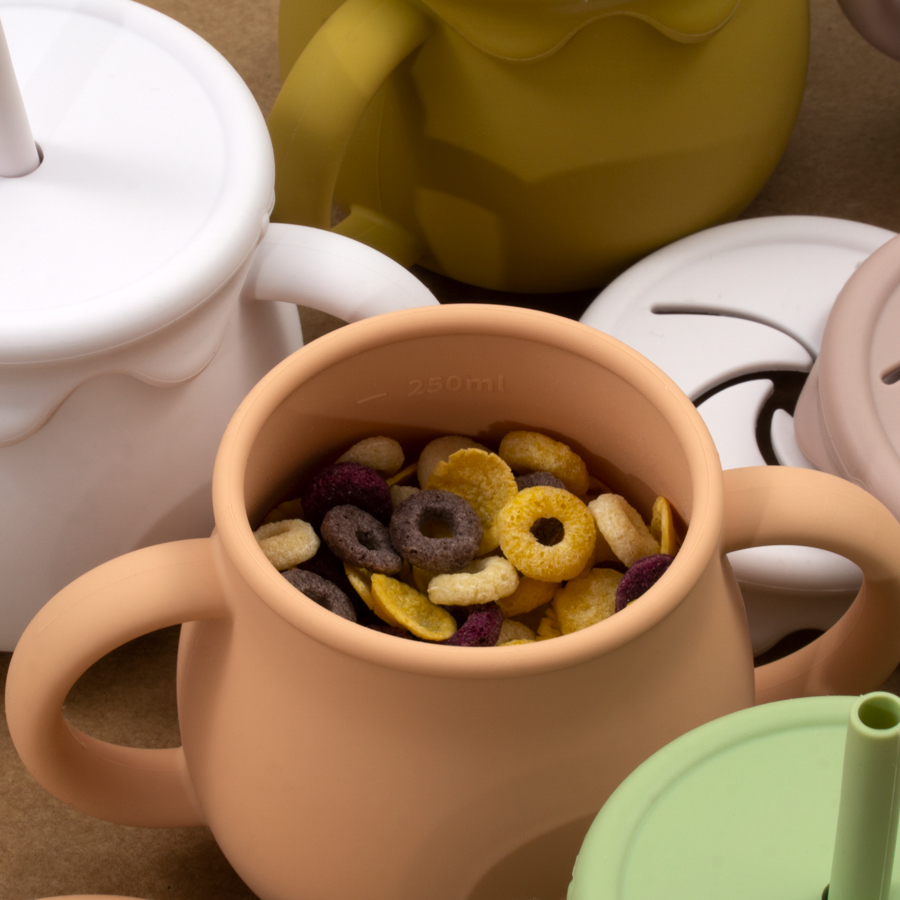 เด็กใหม่ซิลิโคนกล่องเก็บอาหารถ - Food Snacks Drinks บทวิจารณ์และราคา